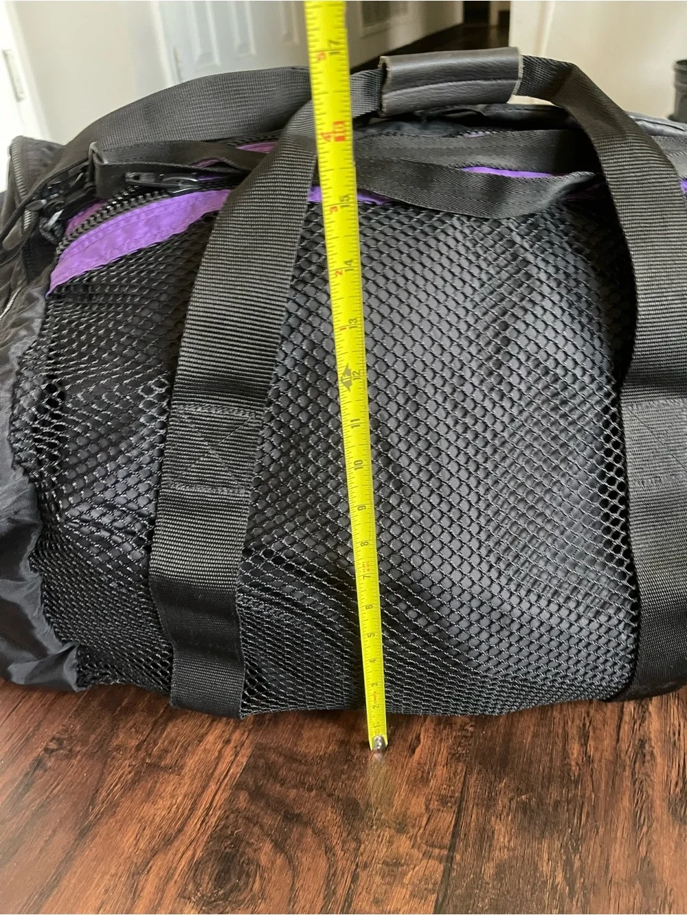 R.E.I. Evaporator Duffel LARGE Discontinued Black w/ Shoulder Strap Made in USA